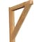 Ekena Millwork Traditional Arts & Crafts Rough Sawn Outlooker, Western Red Cedar, 6"W x 38"D x 38"H OUT06X38X38TRA03RWR - alternate 1